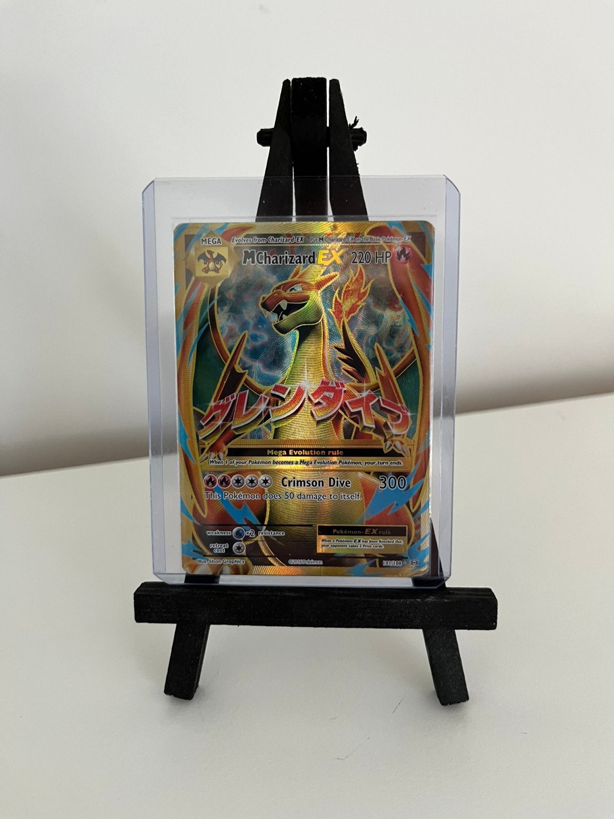 MCharizard EX (EVO 101), Ophalen of Verzenden, Zo goed als nieuw