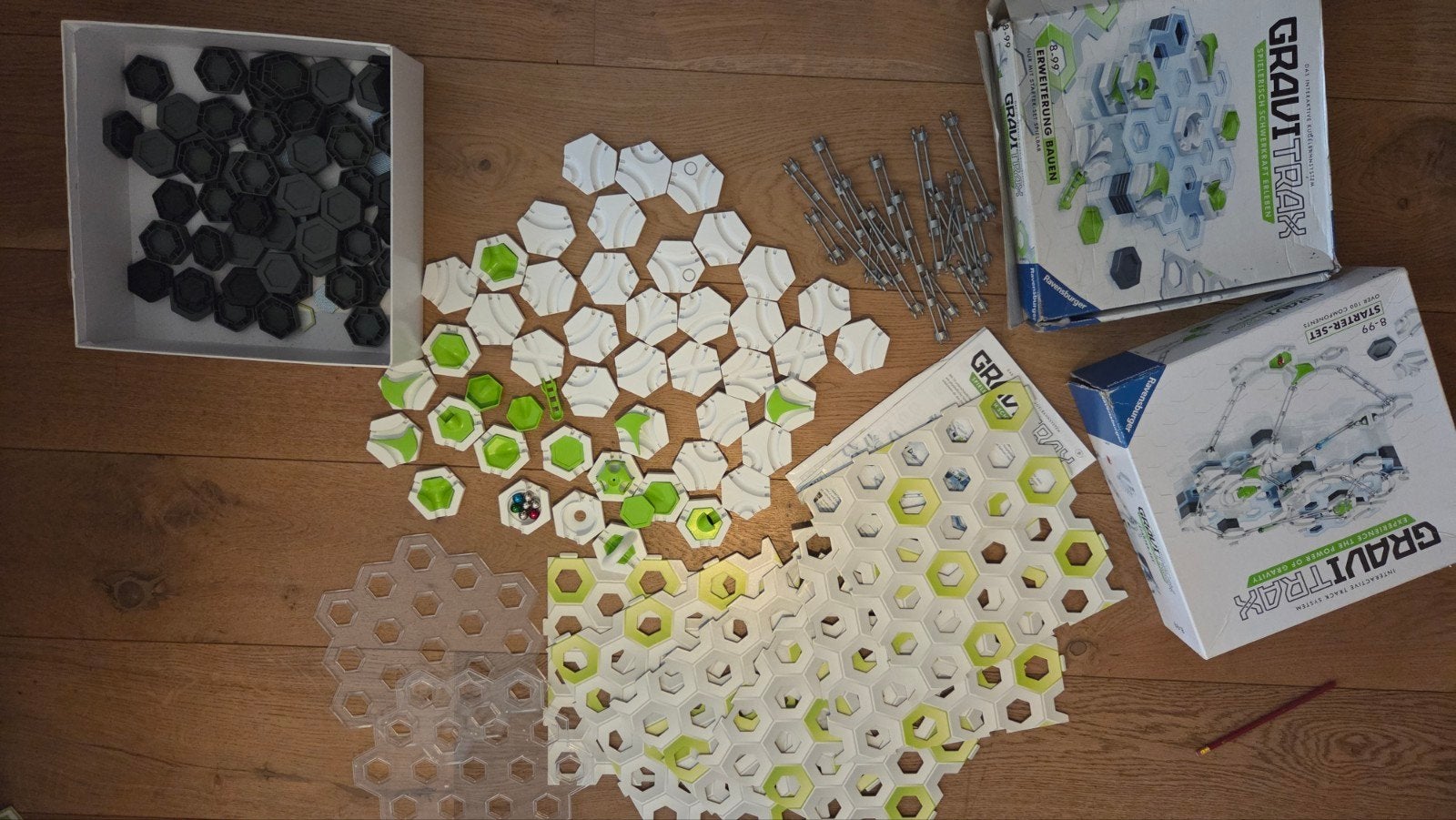 Gravitrax Starter Set met uitbreiding, Kinderen en Baby's, Speelgoed | Educatief en Creatief, Ophalen, Gebruikt, Bouwen