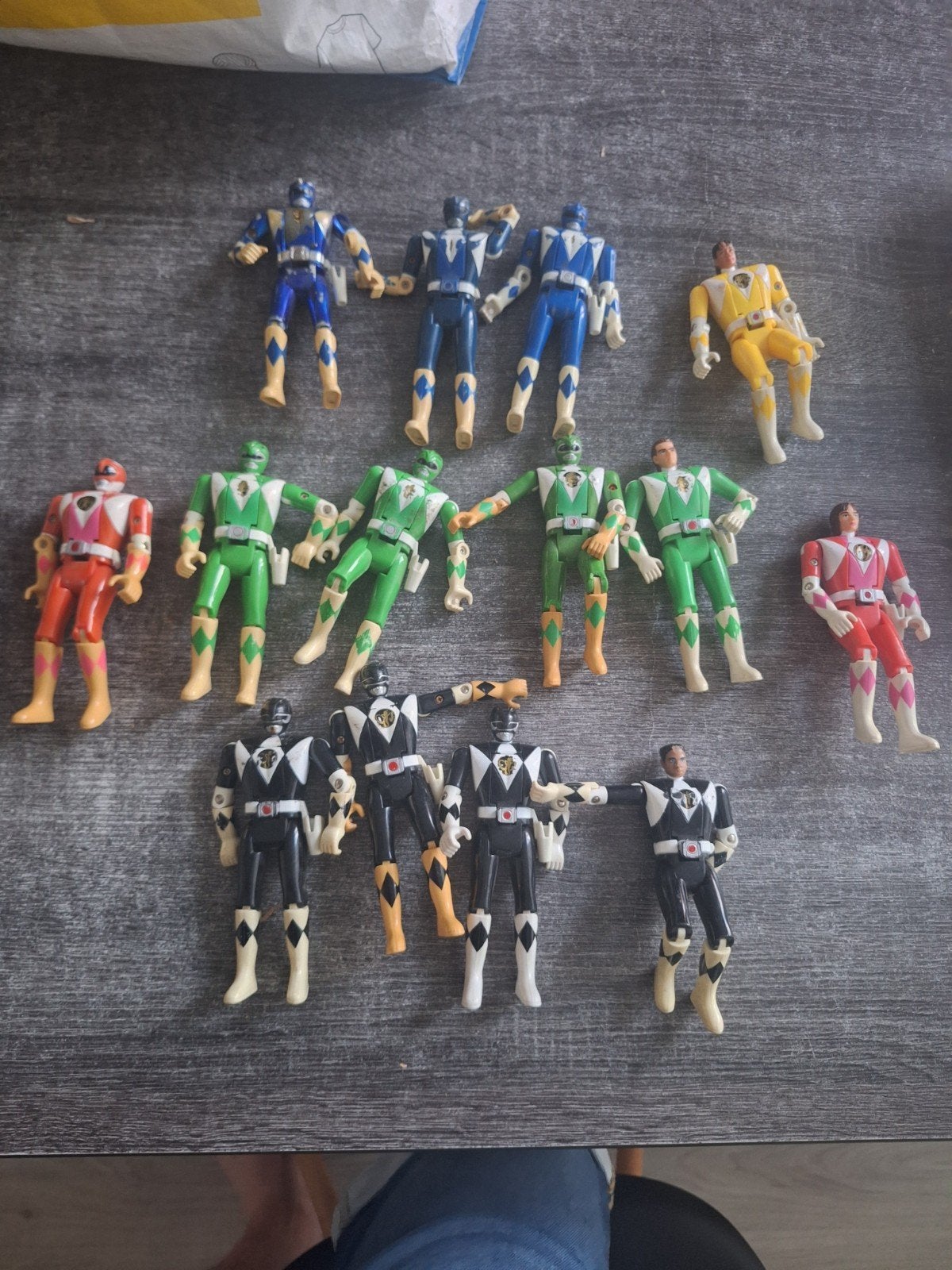 Power rangers merk bandai, Ophalen, Gebruikt