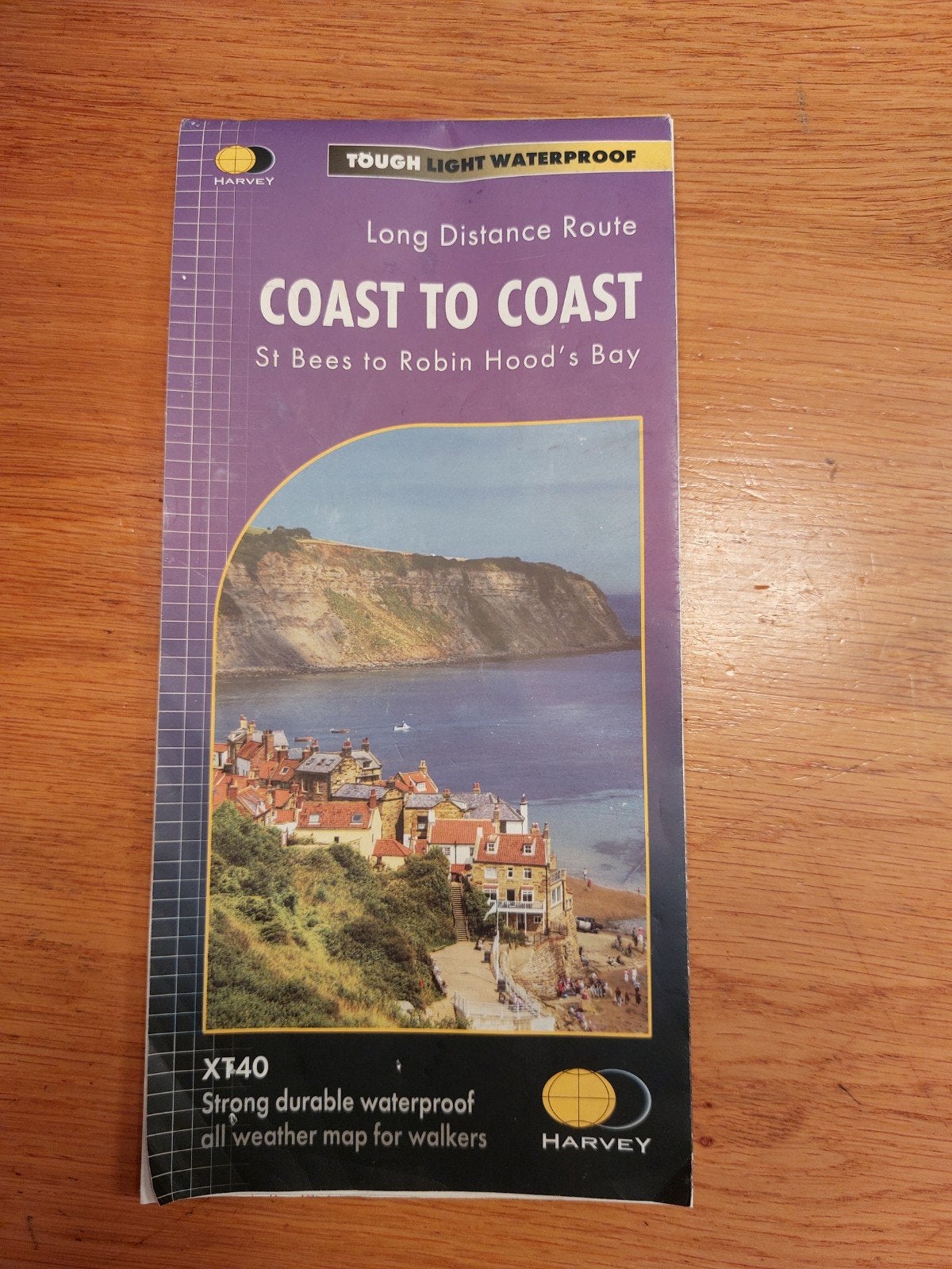 Wandelkaart Coast to Coast St Bees naar Robin Hood', Verenigd Koninkrijk, 2000 tot heden, Ophalen of Verzenden, Landkaart