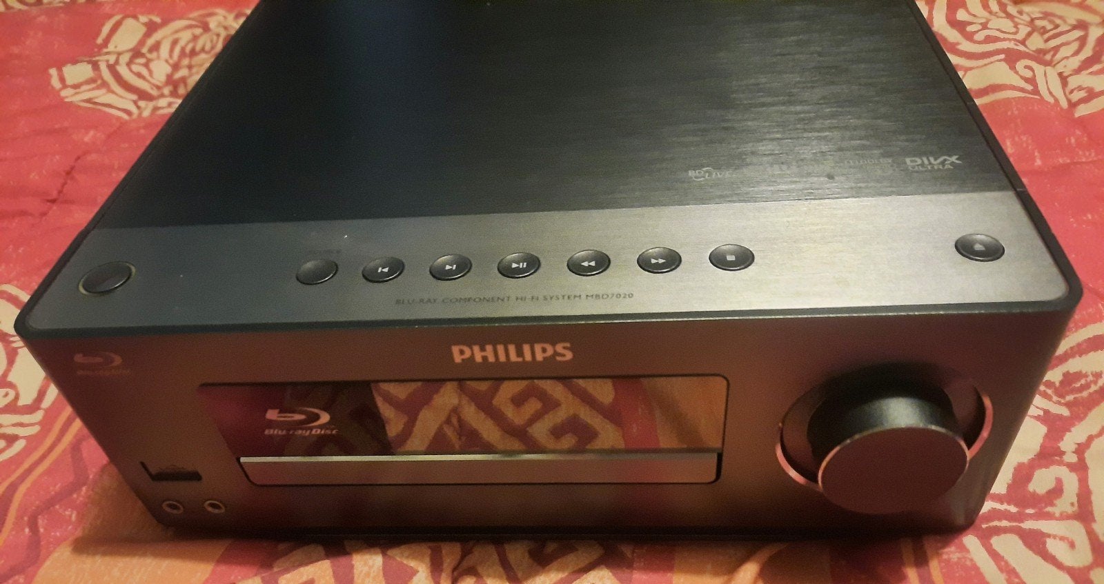 Philips Blu-ray speler MBD7020/12 (zie omschrijving), Ophalen of Verzenden, Gebruikt, Philips