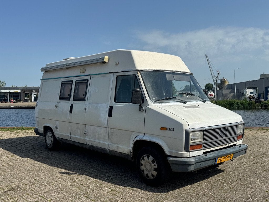 Fiat DUCATO 280 D7 Stuurbekrachtiging-1 jaar APK-Rijklaar, Caravans en Kamperen, Campers, Bedrijf, Diesel, Fiat, Standkachel
