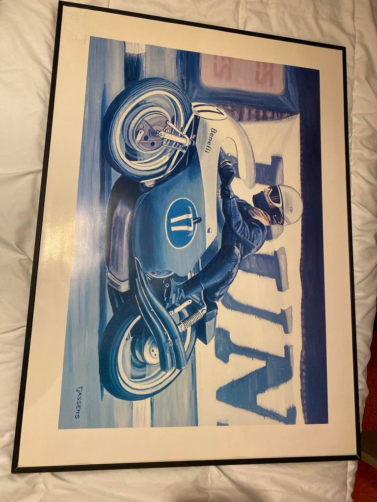 Renzo Pasolini Poster in Lijst, Ophalen