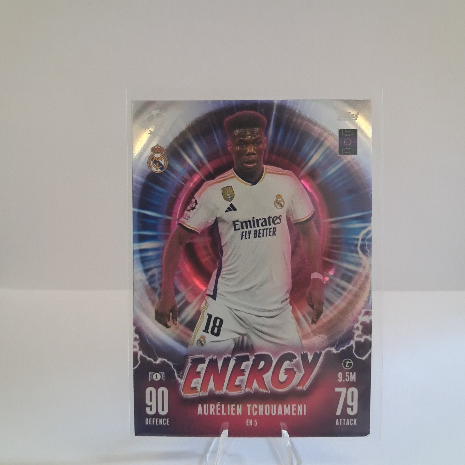 topps match attack energy tchoumeni, Ophalen of Verzenden, Nieuw, Plaatje