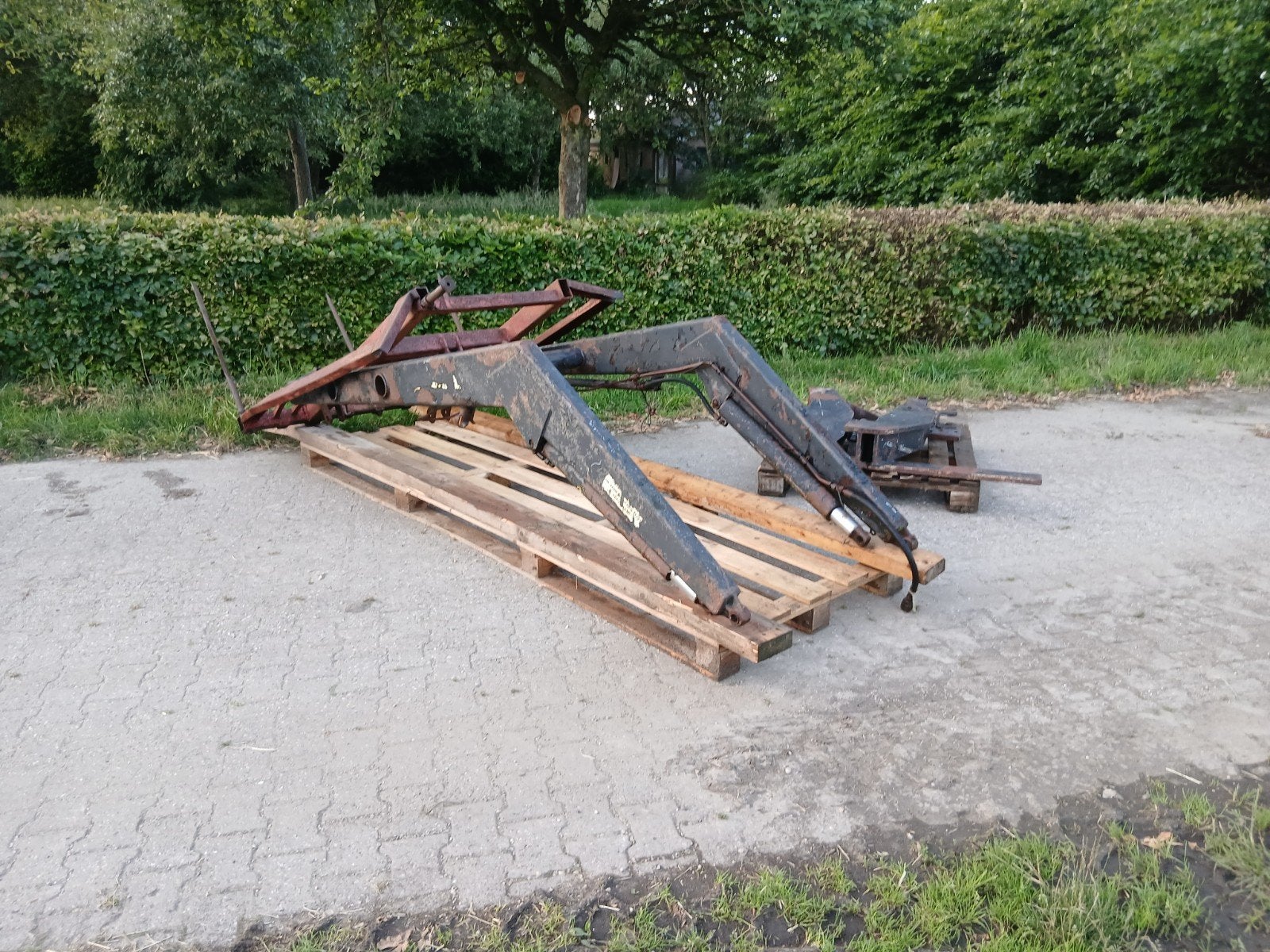 stoll sterke voorlader met aanbouwdelen en stro vork, Ophalen of Verzenden, Weidebouw