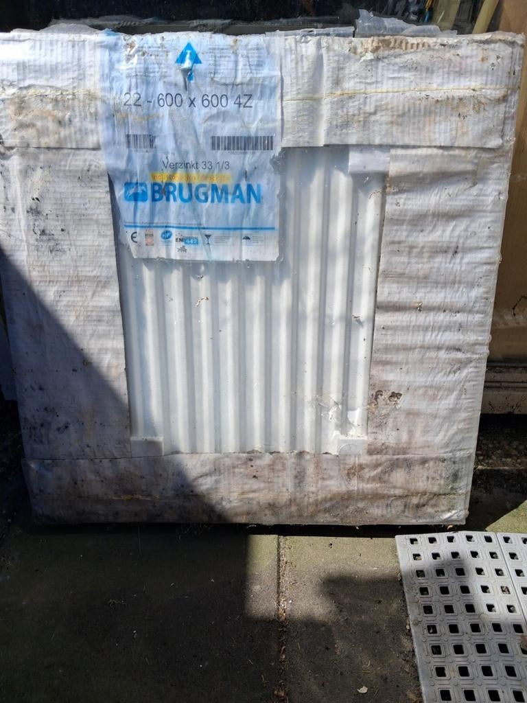 Nieuwe Brugman Radiator 600x600 mm, Ophalen of Verzenden, Nieuw
