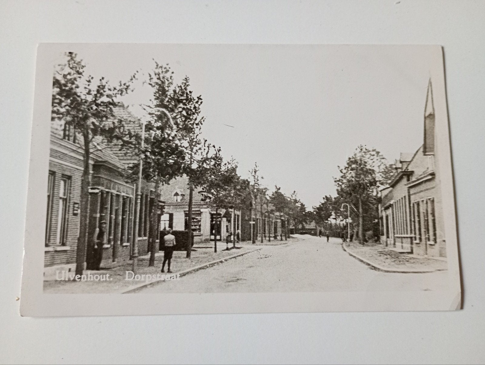 Ulvenhout Dorpsstraat, Ophalen of Verzenden, 1940 tot 1960, Ongelopen, Noord-Brabant