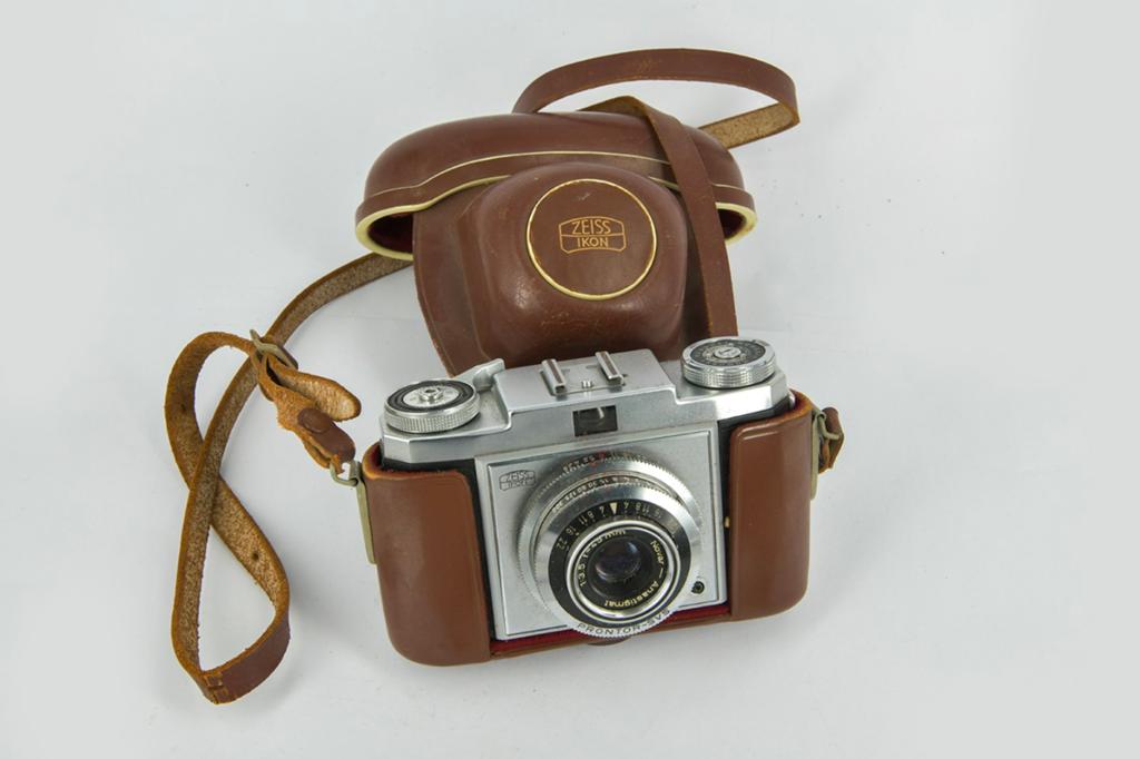 OUDE CAMERA  ZEISS IKON  , PRONTOR  SVS, Ophalen of Verzenden, Compact, Overige Merken