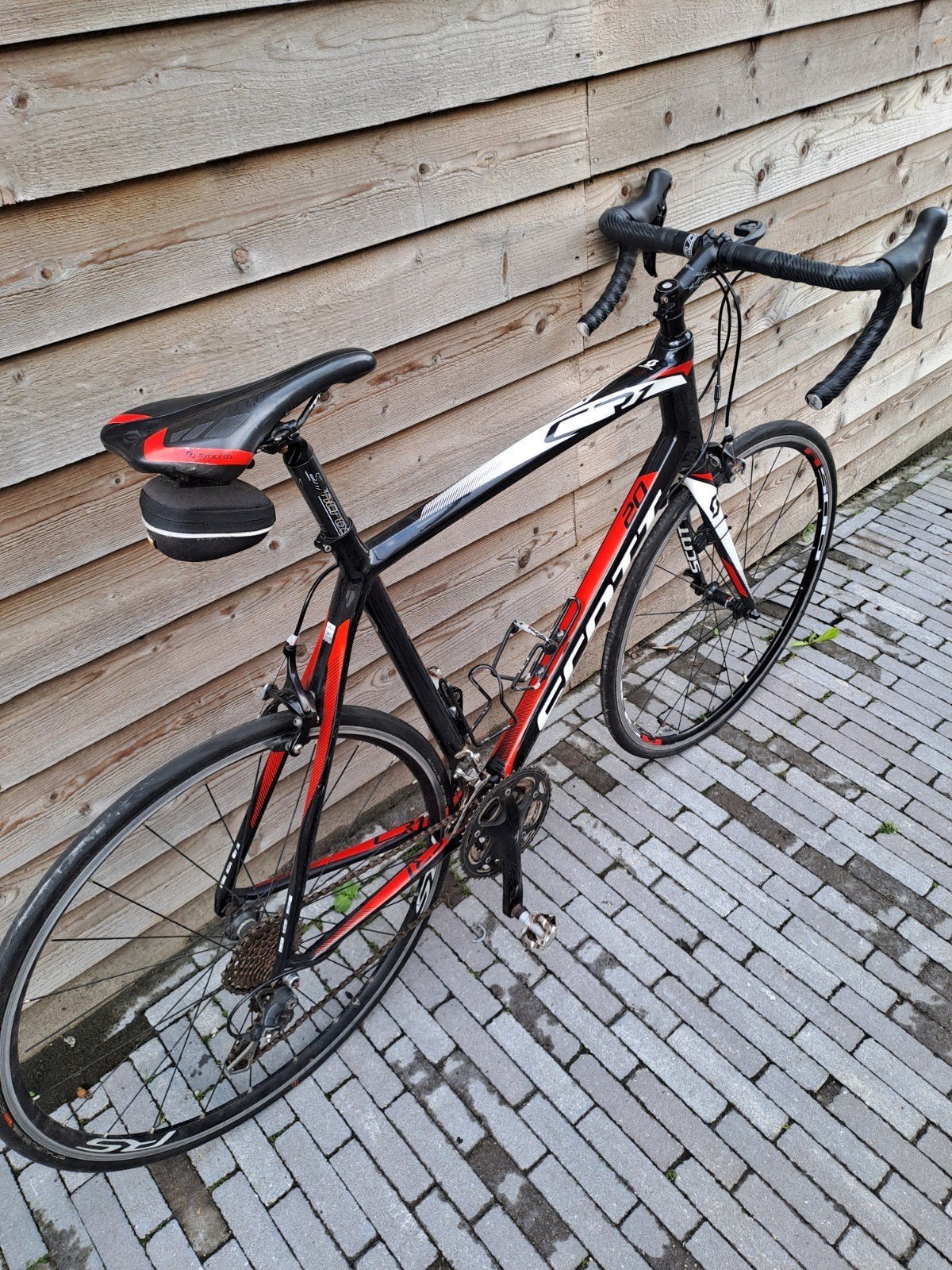 Scott racefiets, Fietsen en Brommers, Fietsen | Heren | Sportfietsen en Toerfietsen, Overige merken, Gebruikt, Velgrem, Ophalen of Verzenden