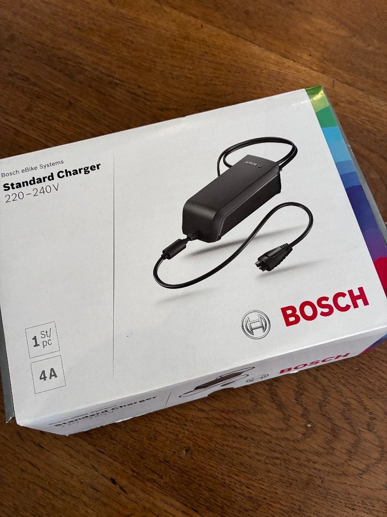 Bosch oplader ebike standard charger 220-240 V, Nieuw