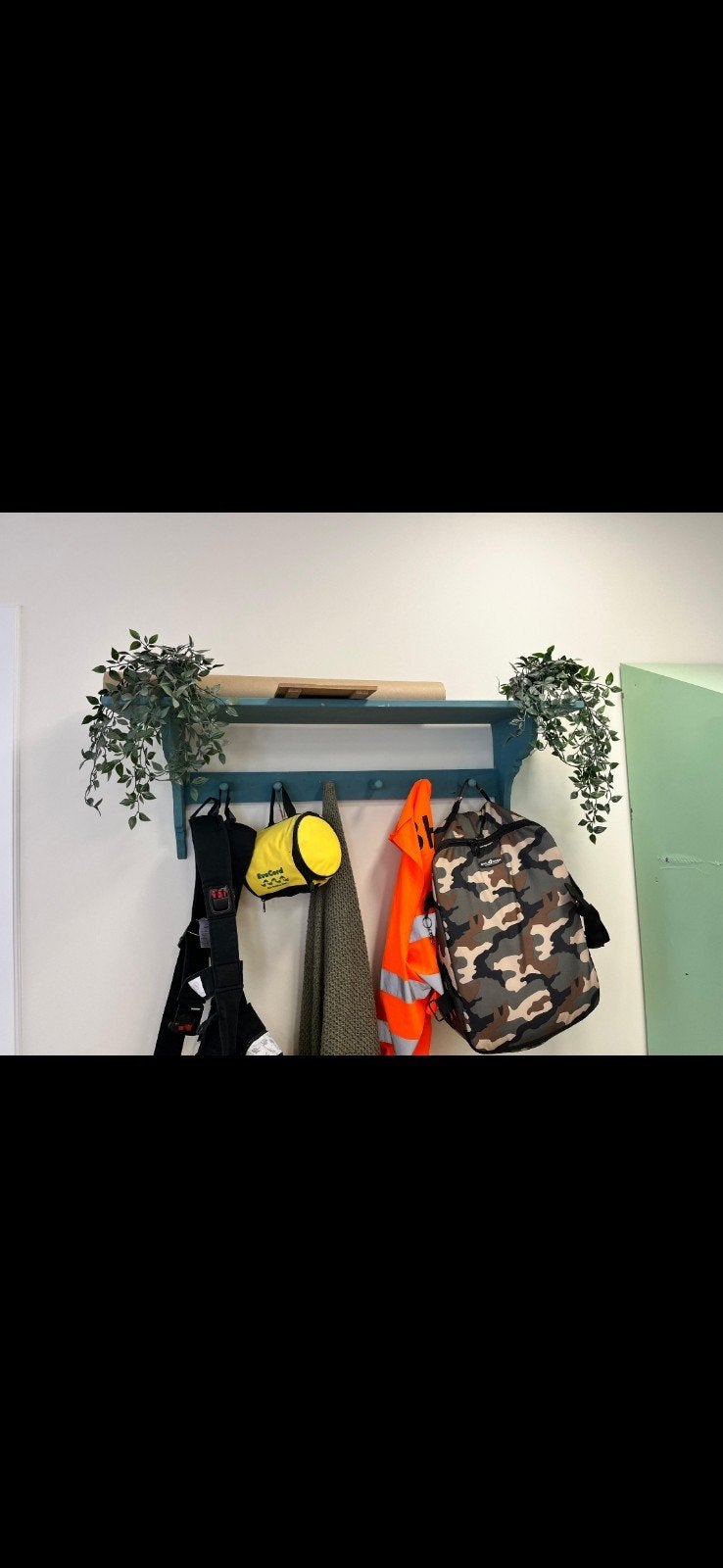 Wandkapstok, Zo goed als nieuw, Minder dan 100 cm, Metaal, Ophalen