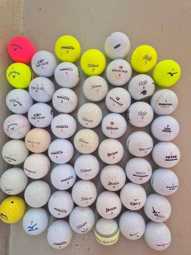 golfballen, Sport en Fitness, Ophalen, Gebruikt, Bal(len), Overige merken