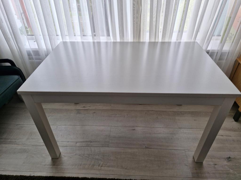 IKEA LANEBERG uitschuifbare tafel, wit, 130/190x80 cm, Ophalen of Verzenden