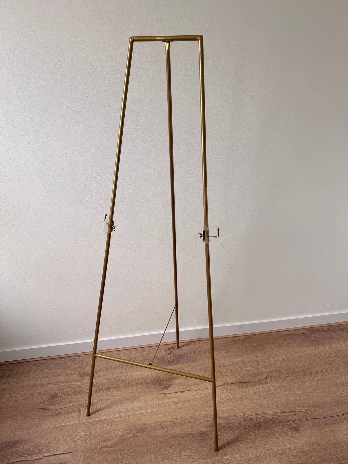 Welkomstbord standaard goud, Hobby en Vrije tijd, Ophalen, Zo goed als nieuw, Versiering, Geboorte of Huwelijk