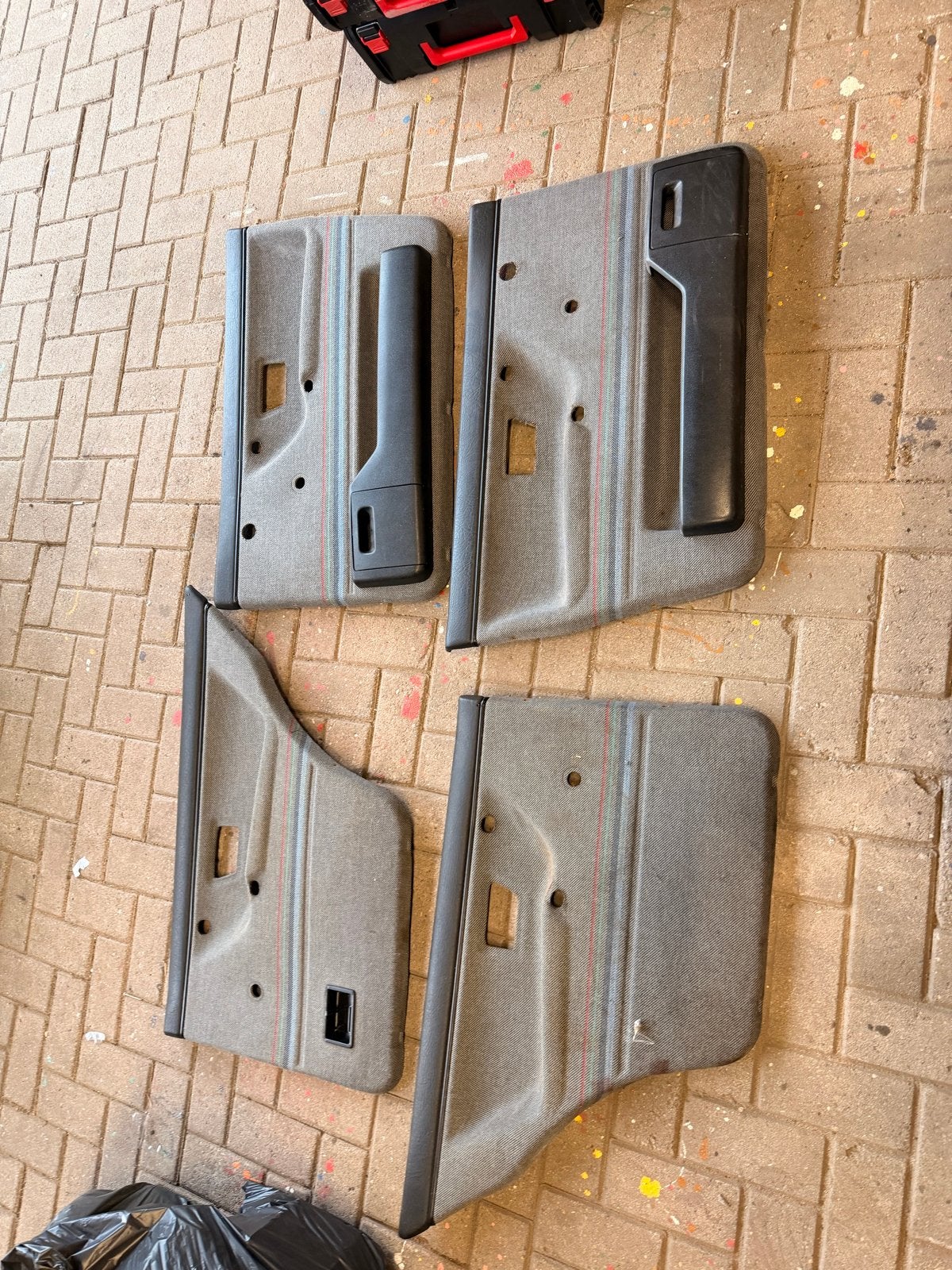 Deurpanelen Golf 2 - Set van 4, Ophalen, Gebruikt, Volkswagen, Deur