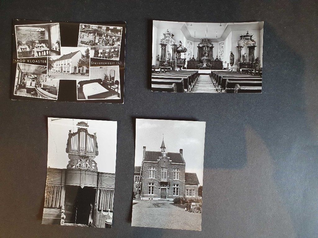 Ansicht collectie STEVENSWEERT (4x), Ophalen of Verzenden, Voor 1920, Limburg