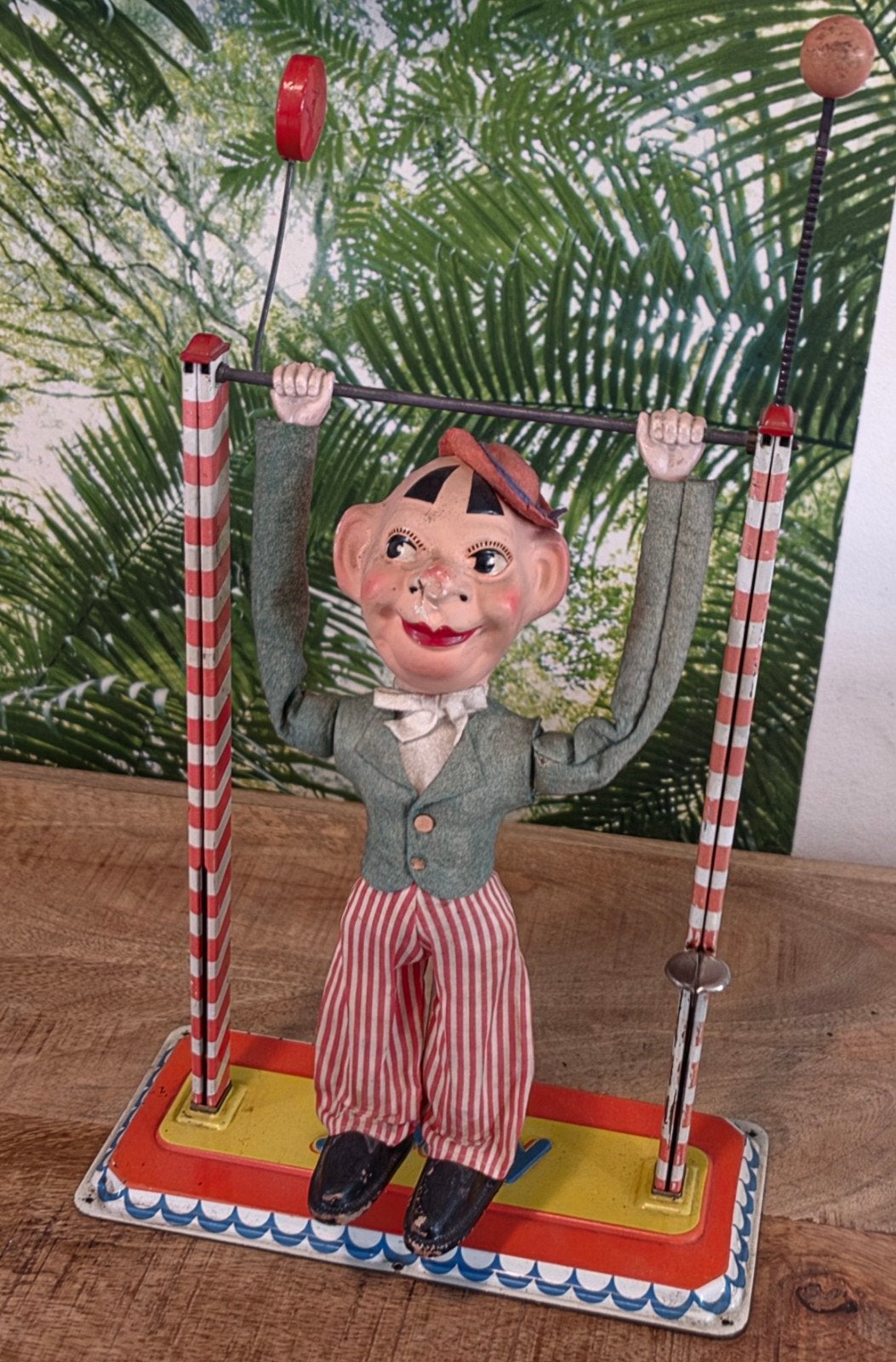 Zeldzaam Jimmy acrobat trapeze speelgoed Arnold 1950s WERKT!, Ophalen of Verzenden