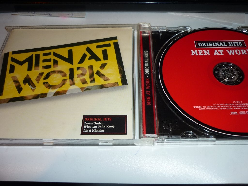 Men at work de cd original hits, Verzenden, Zo goed als nieuw, Poprock