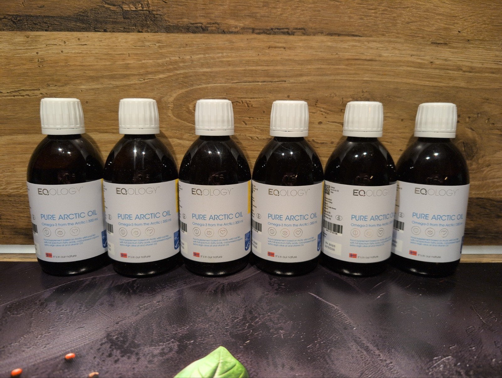 6x Pure Arctic Oil Omega 3 Visolie Lemon 300ml, Ophalen of Verzenden, Nieuw, Poeder of Drank