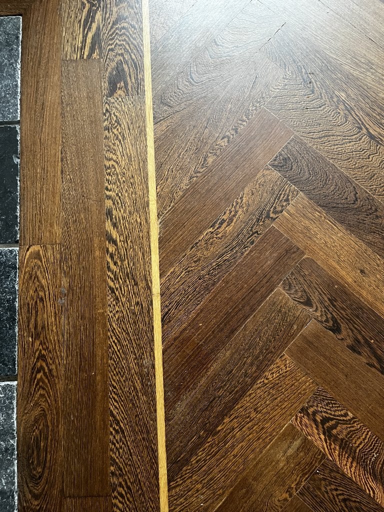 Wengé Houten planken, Ophalen, Gebruikt, Minder dan 25 mm, Plank