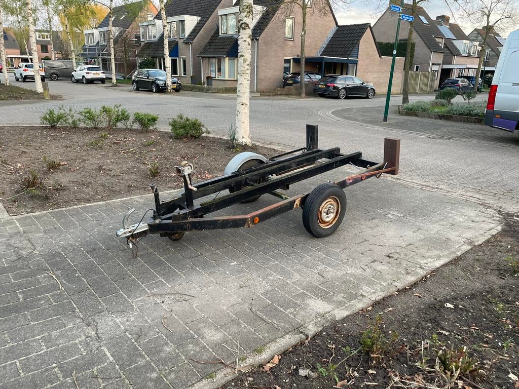 Jetski aanhanger, Ophalen, Gebruikt