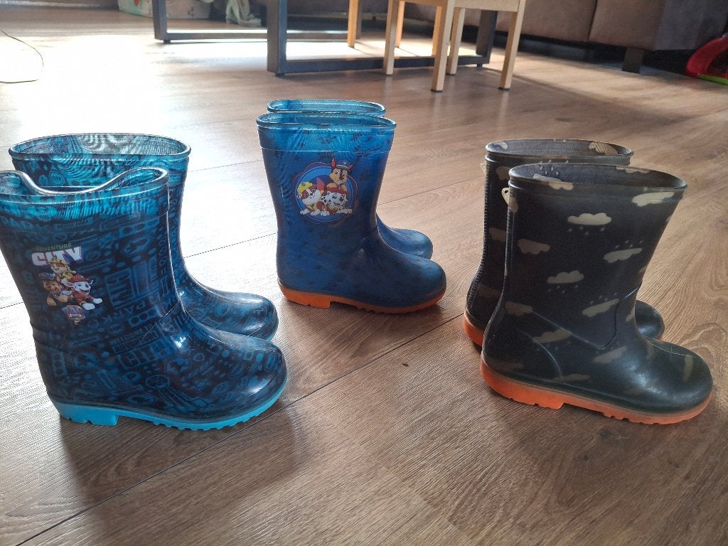 Regenlaarzen mt 23, 24 en 25, Jongen of Meisje, Ophalen of Verzenden, Paw Patrol, Laarzen