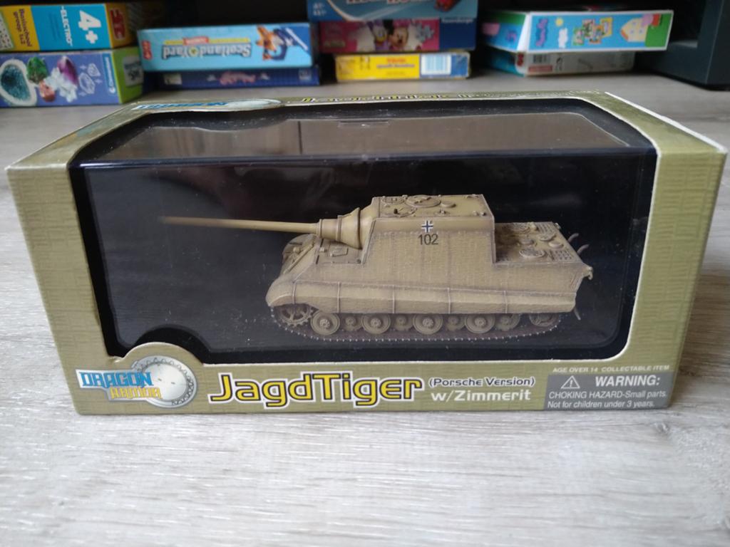 Dragon Armor 60112 Jagdtiger Porsche Version Germany 1945, Ophalen of Verzenden, Landmacht, Duitsland, Miniatuur of Beeldje