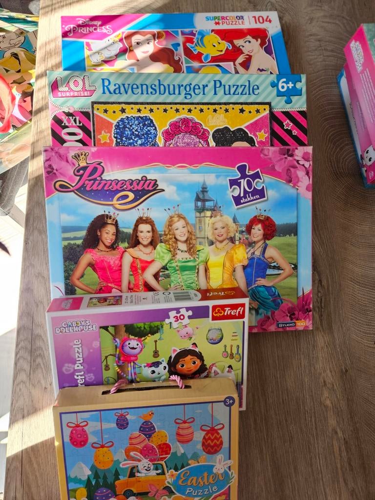 Diverse puzzels voor kinderen, Ophalen