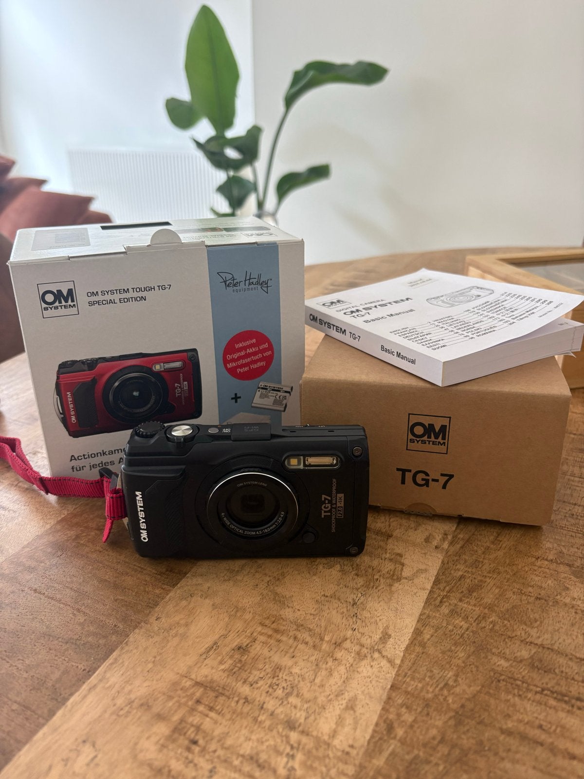 OM System Tough TG-7 Special Edition - Nieuwstaat, Beeldstabilisatie, Ophalen of Verzenden, Zo goed als nieuw, Olympus