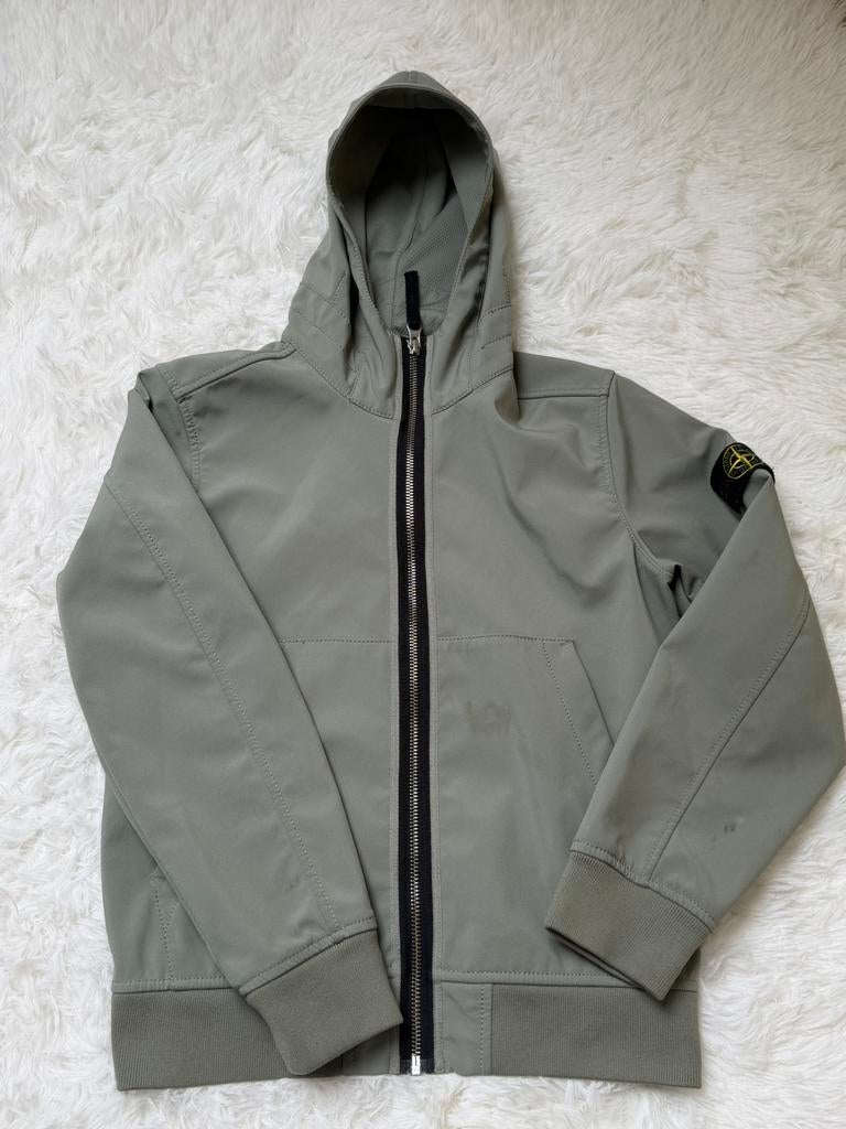 Stone Island Junior jas 140 groen origineel, Ophalen of Verzenden, Zo goed als nieuw, Overige maten, Groen
