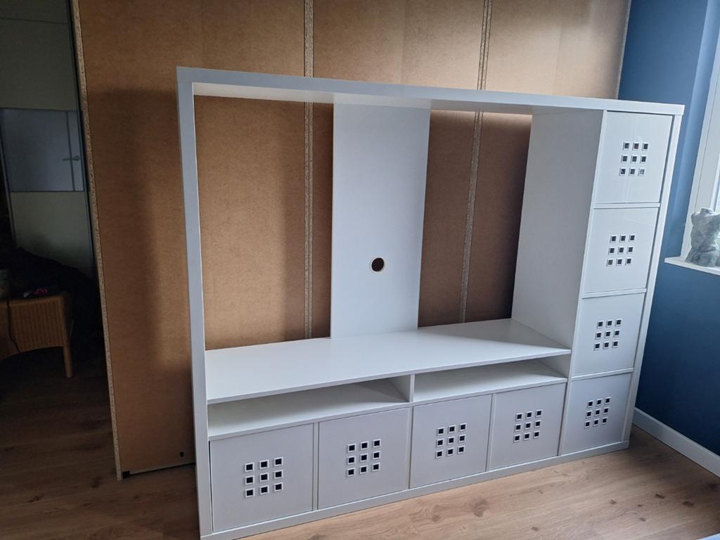 Tv meubel expedit ikea, Huis en Inrichting, Kasten | Wandmeubels, Ophalen, Zo goed als nieuw, Minder dan 150 cm, Minder dan 100 cm
