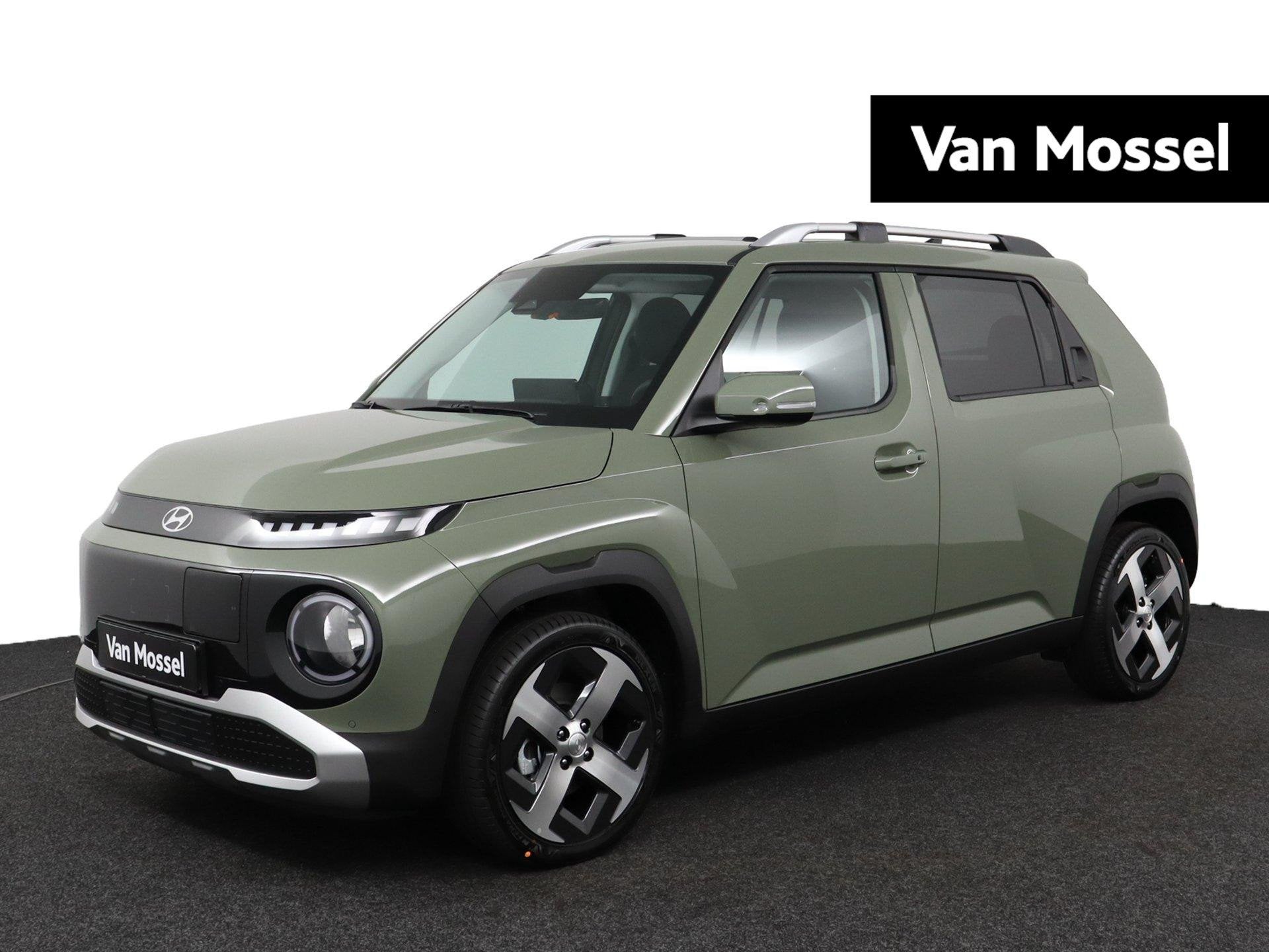 Hyundai INSTER Pulse Advanced 42 kWh | Uit Voorraad Leverbaa, Stof, 1280 kg, Zwart, Overige kleuren
