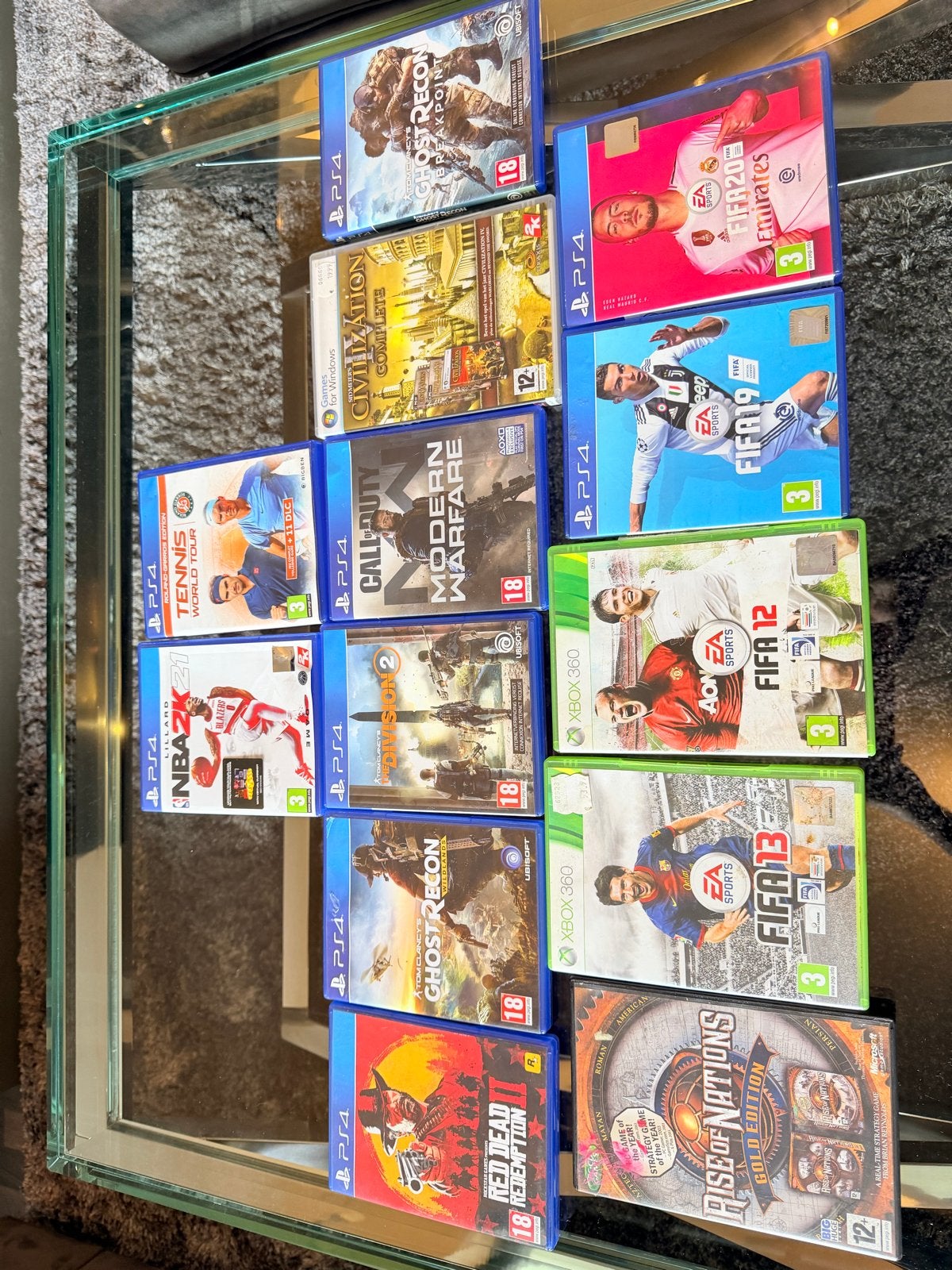Diverse PS4 en Xbox 360 Games Collectie, Ophalen, Gebruikt, Vanaf 18 jaar, Overige genres