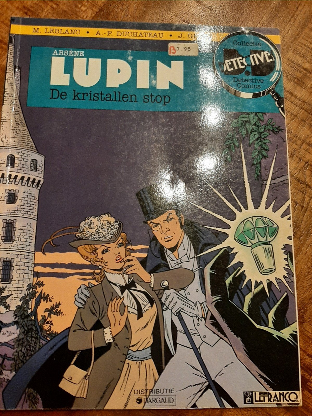 Arsène Lupin: De kristallen stop - Detective Comics, Boeken, Eén stripboek, Ophalen of Verzenden, Gelezen, M. Leblanc, A.-P. Duchateau, J. Ge