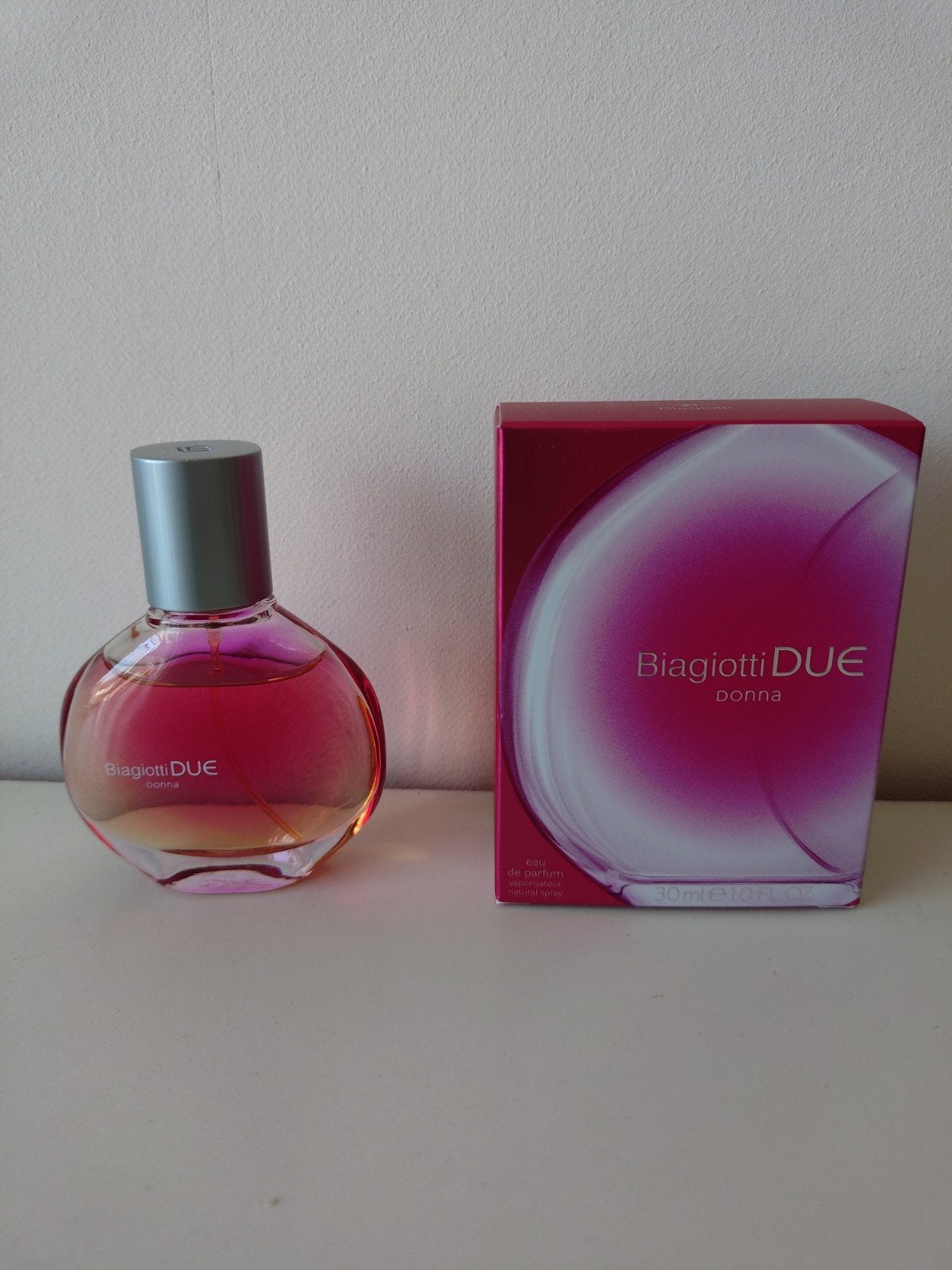 Laura Biagiotti DUE Donna EDP 30 ml, Ophalen of Verzenden, Miniatuur