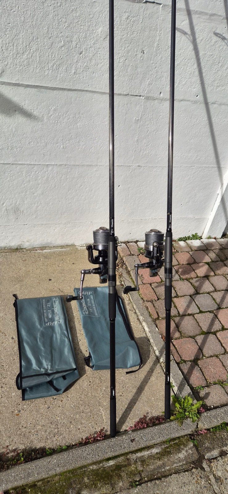 Fox Rangemaster  met Daiwa Emcast Evo 5500 molen, Ophalen, Gebruikt, Complete hengel