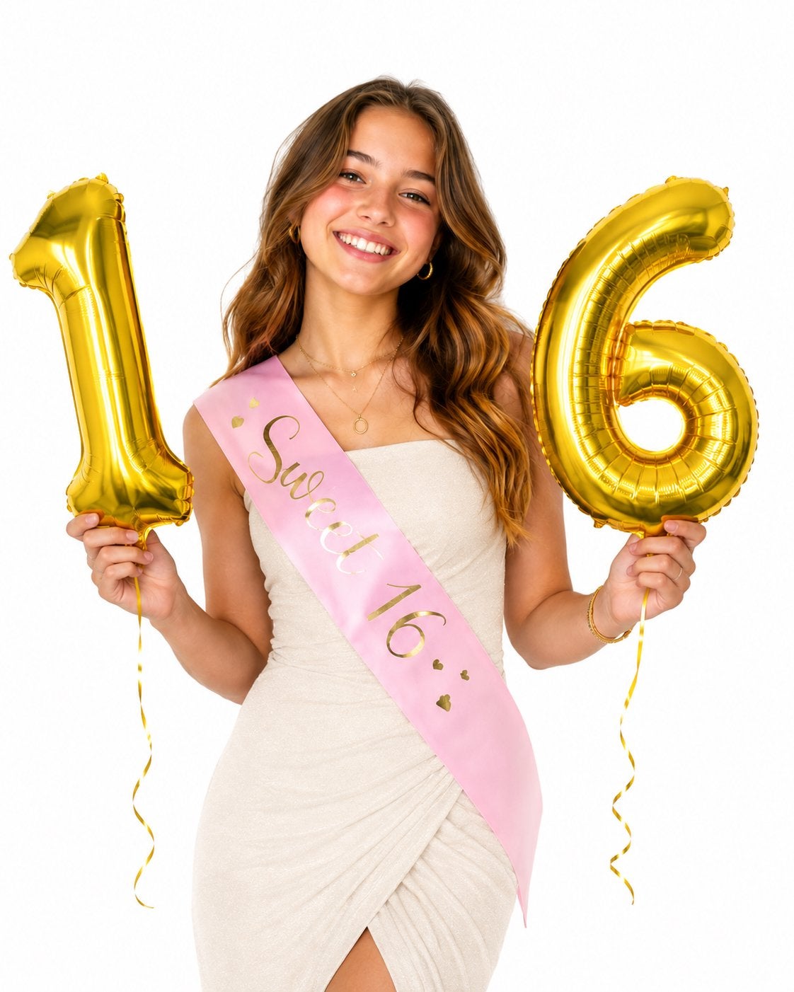 Sweet Sixteen ballonnen set, Versiering, Verjaardag, Nieuw, Ophalen of Verzenden
