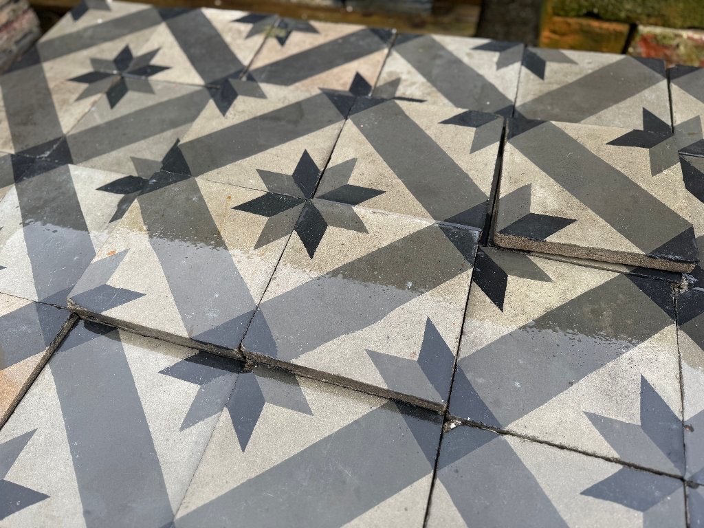 6m2 oude cement tegels 20x20x2cm., Ophalen, Overige materialen, Gebruikt, Walstra