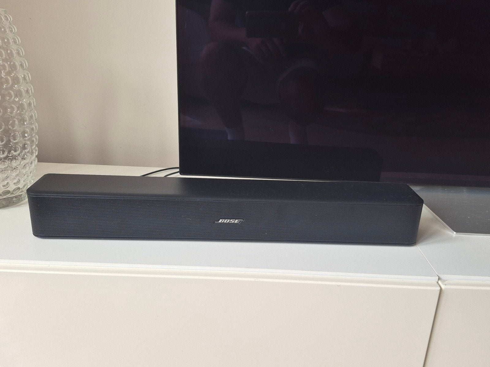 Bose Solo 5 TV Sound System Soundbar, Ophalen of Verzenden, Gebruikt