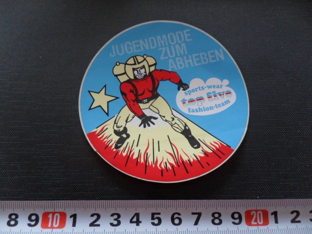 sticker strip jetpack jugendmode zum abheben TOP FIVE, Ophalen, Zo goed als nieuw