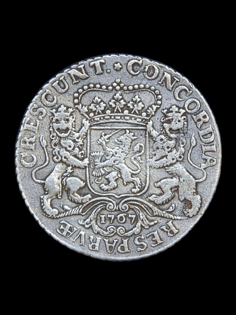 Zilveren Rijder / Dukaton Gelderland 1767, Postzegels en Munten, Vóór koninkrijk, Zilver, Losse munt, Overige waardes