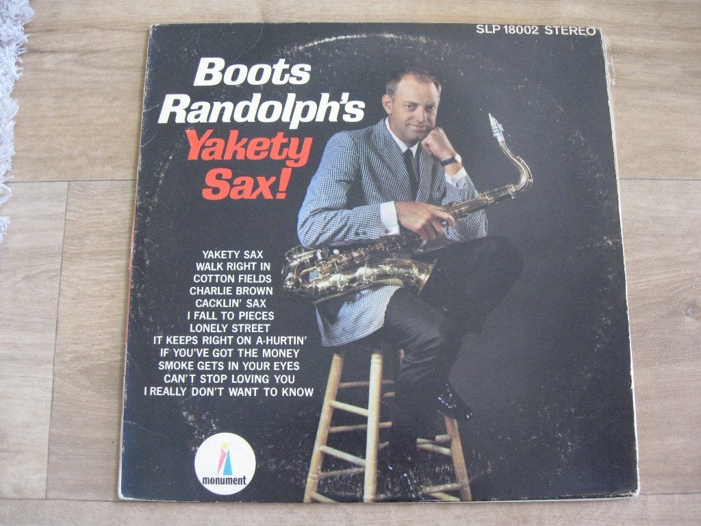 Boots Randolph's Yakety Sax! LP - Amerikaanse persing, Ophalen, LP, Gebruikt, 12 inch