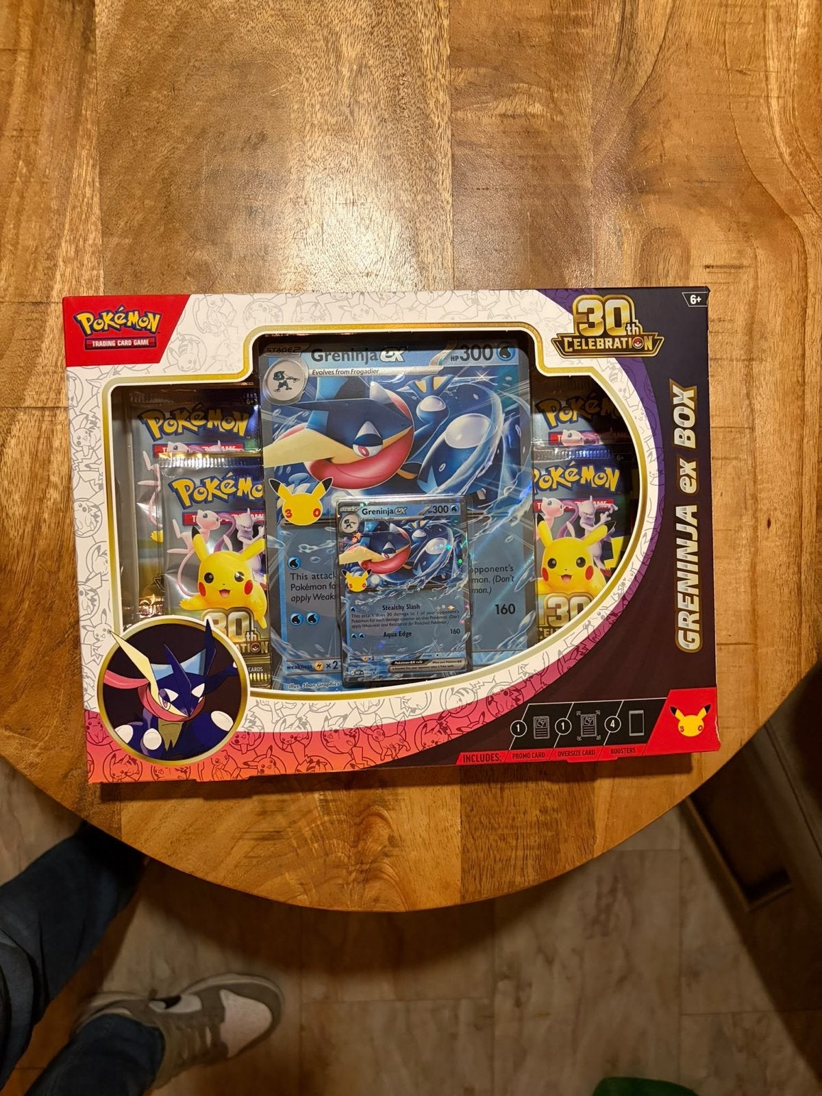 Pokémon TCG: 30th Celebration Greninja ex Box7 xbeschikbaar, Ophalen of Verzenden, Nieuw, Boosterbox