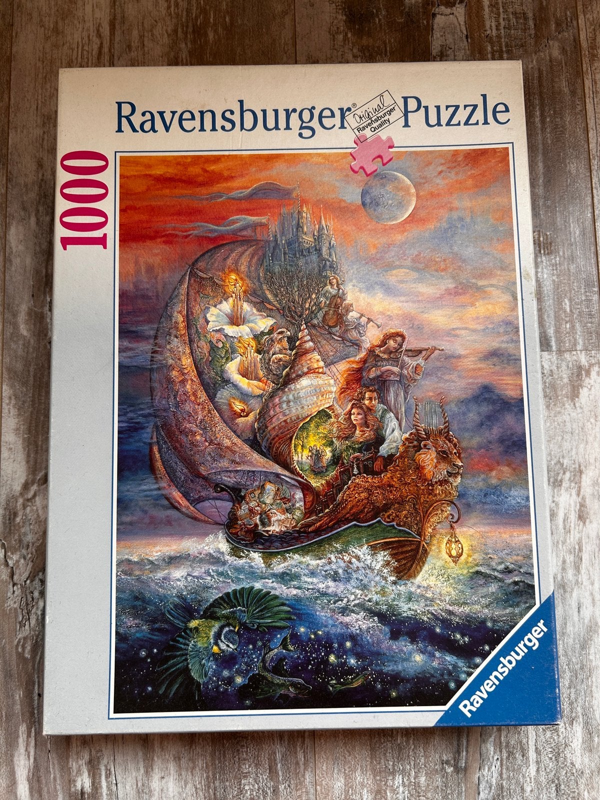 Legpuzzel ‘Reizen in het paradijs’.Ravensburger.1000stukjes., Verzenden, 500 t/m 1500 stukjes, Zo goed als nieuw, Legpuzzel