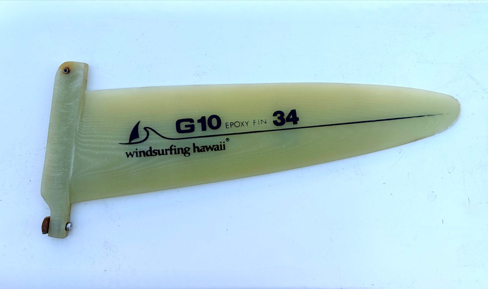 Windsurfing Hawaii G10 Epoxy Vin 34 cm USbox - Uitstekende c, Watersport en Boten, Windsurfen, Ophalen of Verzenden, Zo goed als nieuw