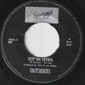 Outsiders -Keep On Trying & That's Your Problem -Nederbeat-, Cd's en Dvd's, Ophalen, Gebruikt, Pop