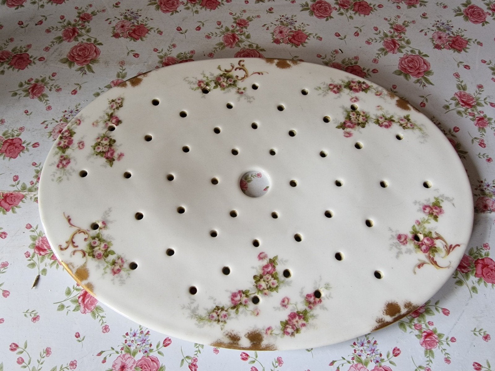 oude ovale franse treef limoges, Antiek en Kunst, Antiek | Servies los, Ophalen of Verzenden