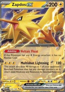 Zapdos ex #145 - MEW -151, Verzenden, Zo goed als nieuw