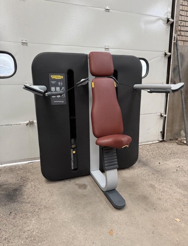 Technogym kinesis overhead press / shoulder, Sport en Fitness, Gebruikt, -, -, Overige typen