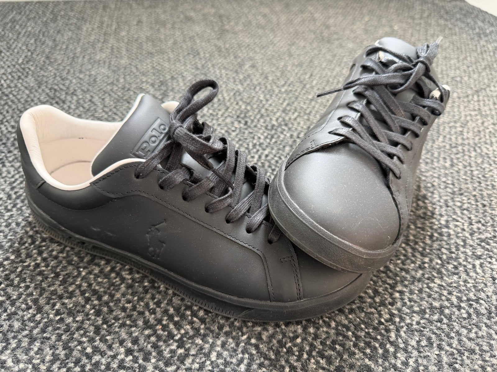 Polo Ralph Lauren sneakers - Zwart - Maat 38, Ophalen of Verzenden, Zo goed als nieuw